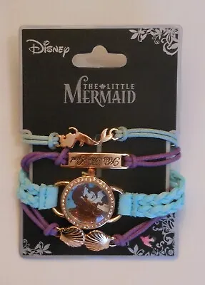 $38.99 • Buy Disney The Little Mermaid Ariel Kiss The Girl Arm Wrap Watch NEW