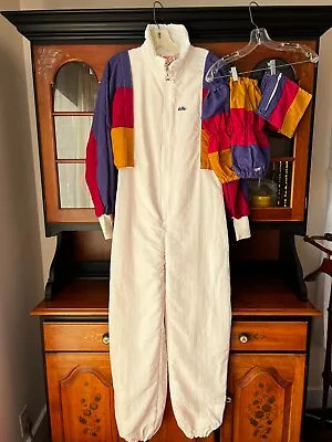 Vintage Odlo Norway One-piece Nylon Lightweight Ski Snow Suit Men's 38* • $89