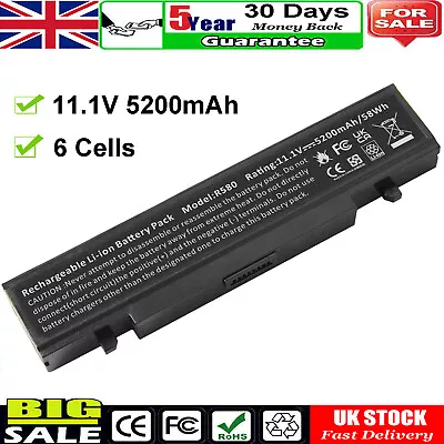 Battery For Samsung AA-PB9NC6B AA-PB9NS6B R538 R540 R580 R590 RF510 RF511 RF710 • £11.45