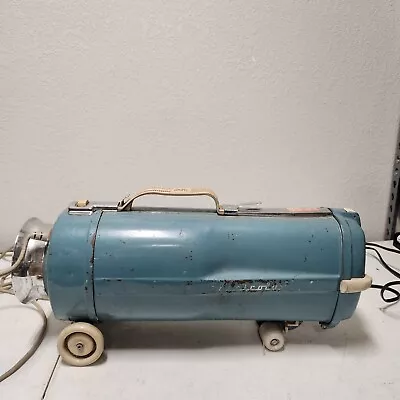 Vintage Electrolux Canister Vacuum Model E Blue WORKING BH • $50