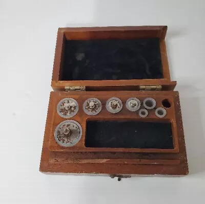 Vintage Class S1 Metric System Weight Balance Set In Wooden Box Travel Case  • $19.99