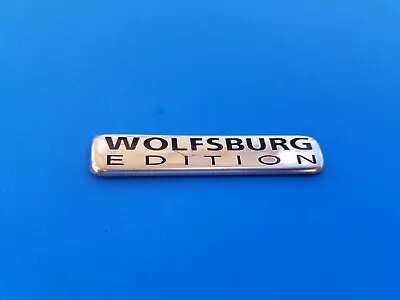 $13 • Buy Vw Jetta Cc Wolfsburg Edition Rear Side Emblem Logo Badge Symbol Used Oem A14