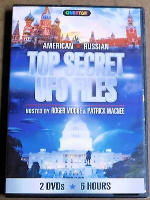 TOP SECRET UFO FILES Documentary Series DVD Set 2 Disc 4 Episodes • $10