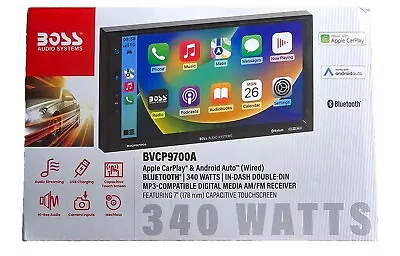 BOSS Audio Systems BVCP9700A Apple CarPlay Android Auto Car Stereo System • $140