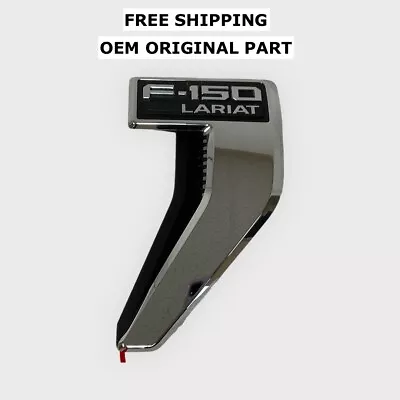 $60 • Buy 2021 2022 2023 Ford F-150 LARIAT Right Side Fender Emblem CHROME ML34-16B114