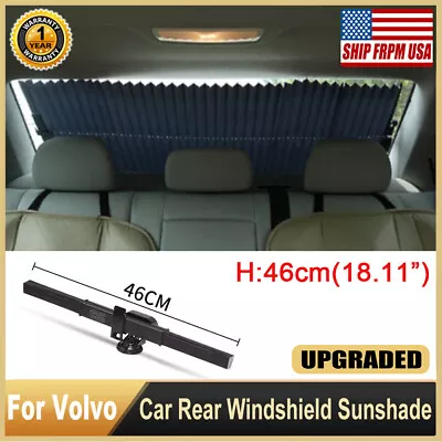 Car Retractable Rear Windshield Sun Shades Visors Shield Sun Blockers For Volvo • $26.62