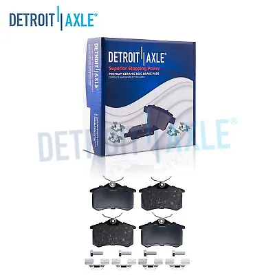 Rear Ceramic Brake Pads For A4 A6 A8 TT Quattro S4 405 Beetle Cabrio Golf Passat • $29.15