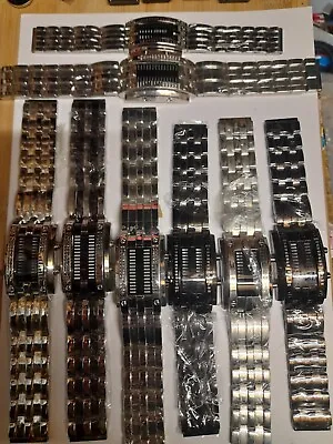Unusual Chunky 70s Styled Vintage Retro LED Watch SPARES LOT • $9.96