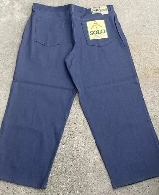 Vintage 90’s Solo Semore Made In USA Jeans Extra Wide Leg Baggy 46x33 • $69.99