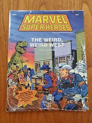 Marvel Super Heroes | The Weird Weird West | TSR RPG (SEALED) • $30