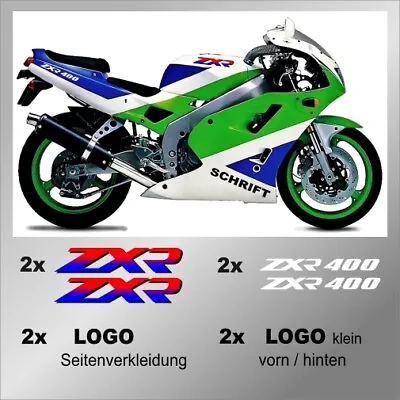£22.10 • Buy Motorcycle Sticker Suitable For Kawasaki ZXR400