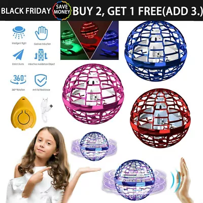 $12.99 • Buy PRO Flying Ball Boomerang Spinner Toy Mini Drone UFO XMAS Gifts For Kids Adults