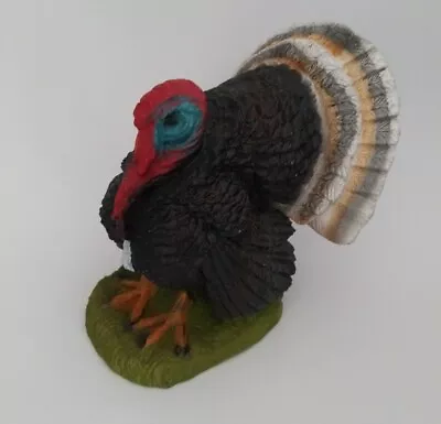 Wild Turkey Thanksgiving Turkey Resin Figurine Black - 5.5  • $9.95