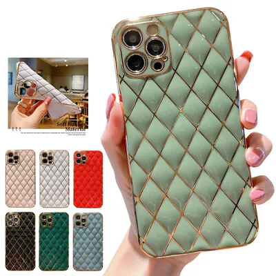 $8.49 • Buy Luxury Case For IPhone 14 13 12 11 Pro X XR XS Max 7 8 + Plus Soft Plating Cover