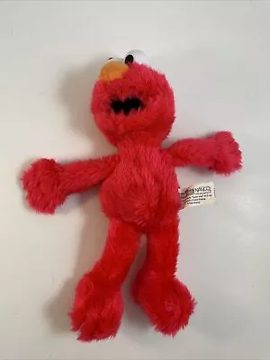 Sesame Street Elmo 2003 12” Plush Character Elmo Lovey Security Doll • $7.79