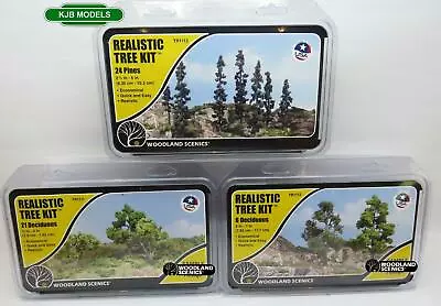 BNIB Woodland Scenics Tree Kit (N OO HO O Gauge) Choose From 3 Kits • £14.50
