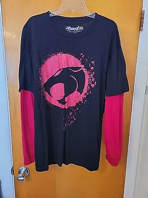 Thundercats Long Sleeve T-Shirt TM & Warner Bros. Ted Wolf  Size XL  • $15