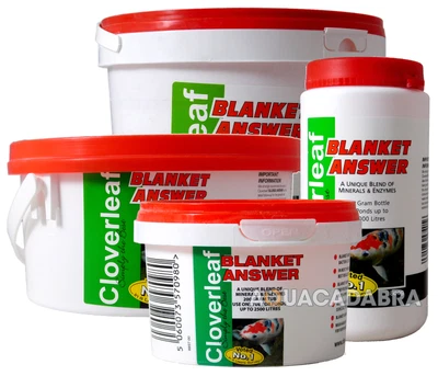 £116.99 • Buy CLOVERLEAF BLANKET ANSWER 200g,800g,2kg,4kg KOI FISH POND BLANKET WEED TREATMENT