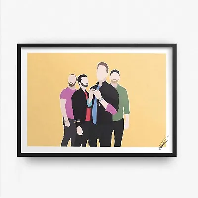 Coldplay INSPIRED WALL ART Print / Poster A4 A3 Chris Martin Clocks Fix You • £4.99