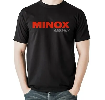 Minox Sport Optics Rifle Scope Binocular Hunting Sniper Black T-shirt Size S-5XL • $25.50