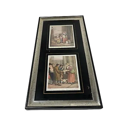 £80.97 • Buy Vintage Framed Etchings Of Paintings Francis Wheatley CRIES OF LONDON England
