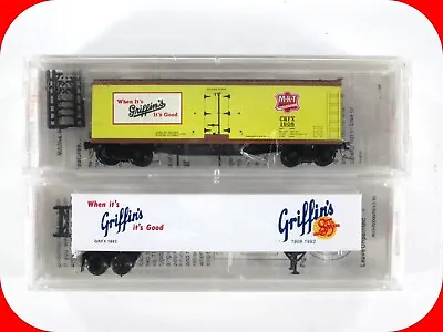 N Scale **GRIFFIN'S** Reefer And Trailer Set -- MICRO TRAINS Limited Special Run • $51.49