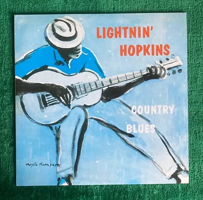 Lightnin' Hopkins Country Blues LP Vinyl Record 1959/2014 Re Release VG/VG+ • £14.99