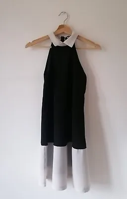 Women's Tunic Dress Size UK 6 EU 34 Used Clothing Second Hand Clothes Sleeveless • £5