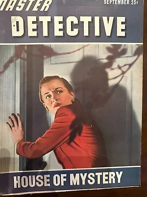 Master Detective Magazine 1945 September Pulp Magazine • $30
