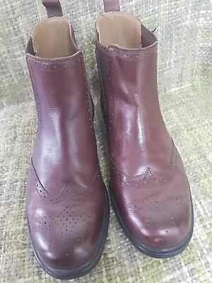 £15 • Buy Men’s Brown Pavers Boots Size 10 Uk Wide Fit,Brown.