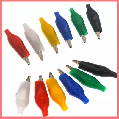 $3.09 • Buy Electric Insulated Test Crocodile Clamps Alligator Clips Clamps Alligator Clips