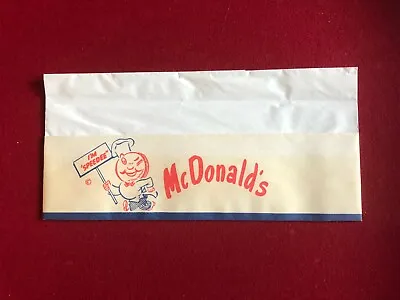 1950-60's McDonald's  Un-Used  Employee (SPEEDEE Logo) Paper Hat (Scarce) • $65