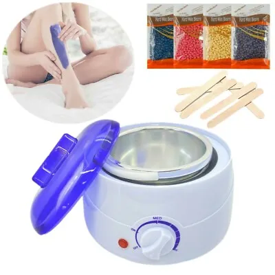 $8.99 • Buy Professional Wax Warmer Depilatory Hair Removal Machine With Waxing Bean & Stick