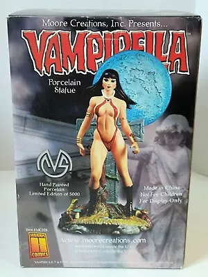 Vampirella Porcelain Statue Limited Edition 1694/5000 Moore Creations Boxed • $99.99