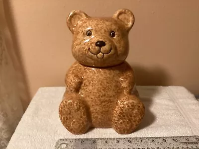 Cookie Jar Teddy Bear Cookie Jar Avon Vintage 10” Tall • $24.99