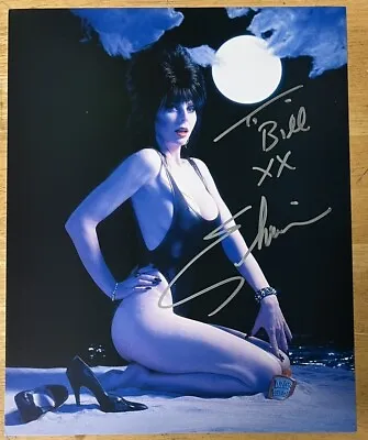 Autographed Elvira Cassandra Peterson Photo Horror Mistress • $79.99
