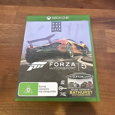 Forza Motorsport 5 Day One 2013 - Microsoft Xbox One XB1 Game + Free Postage • $20.95