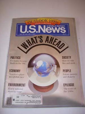 U.s. News & World Report December 25 1989 - January 1 1990 Yankee Ingenuity! • $12.99