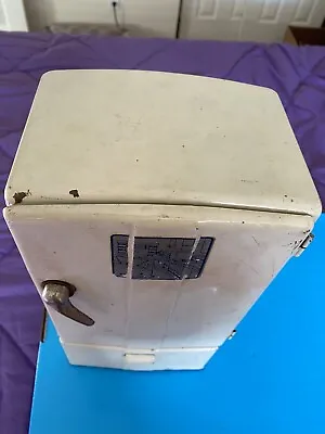 Vintage Metal Toy  Refrigerator 1950's  Miniature  Used • $15