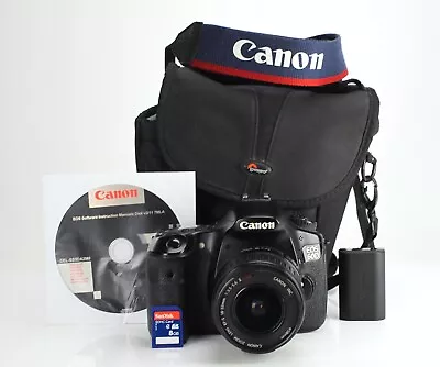 Canon EOS 60D DSLR Camera & Canon EF-S 18-55mm USM II Zoom Lens Kit & Battery • £179.99