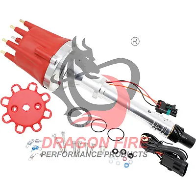 Dragon Fire Marine Pro Billet Distributor For Chevy 327 350 400 427 454 SBC BBC • $249.95