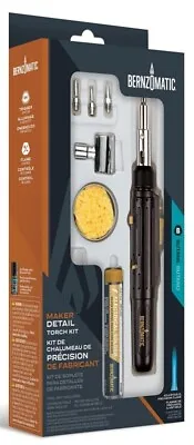 NEW Bernzomatic ST550K Cordless Butane Micro Torch Soldering Kit 7406705 • $28.95