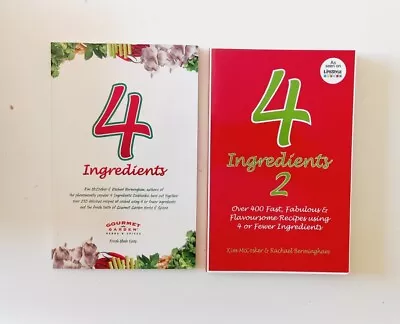 4 INGREDIENTS 2 & GOURMET GARDEN HERBS & SPICES McCosker & Bermingham X2 • $22