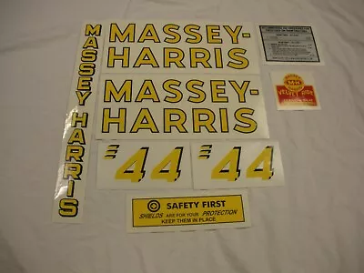 Massey Harris 44  Tractor Decal Set - New FREE SHIPPING • $28.95