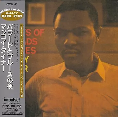 McCOY TYNER Nights Of Ballads & Blues JAPAN Mini LP HQCD MVCZ-41 / 4988067014351 • $28.88