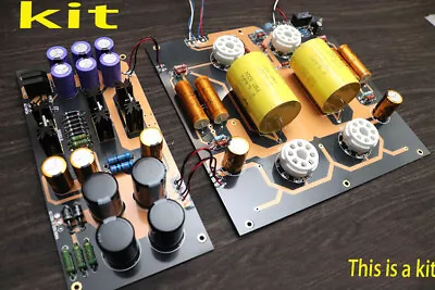 6SN7 6N8P  Tube Preamp + Power Supply DIY Kit Based On Rogue99 Circuit Board • $104.50