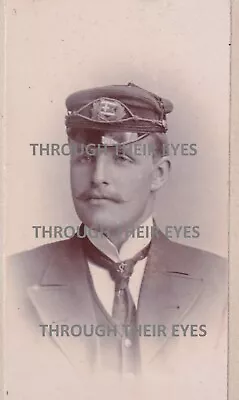 2 Original Photos Merchant Navy Sailor Seaman  Circa Early 1900's • $27.79