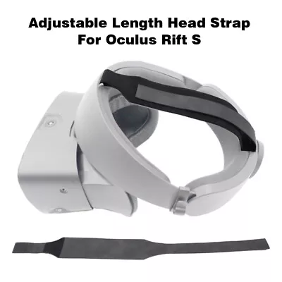 Headband Head Strap VR Headset Accessories Gaming Belt Black For Oculus Rift S • $15.41
