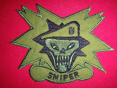 Vietnam War Subdued Patch US 5th Special Forces Group MACV-SOG SNIPER Team • $12.28