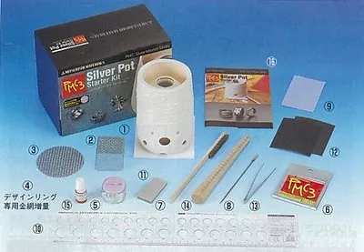 F/S New Start Kit  PMC3 By Mitsubishi Materials Silver Clay JAPAN Pmc Metal • $176.46